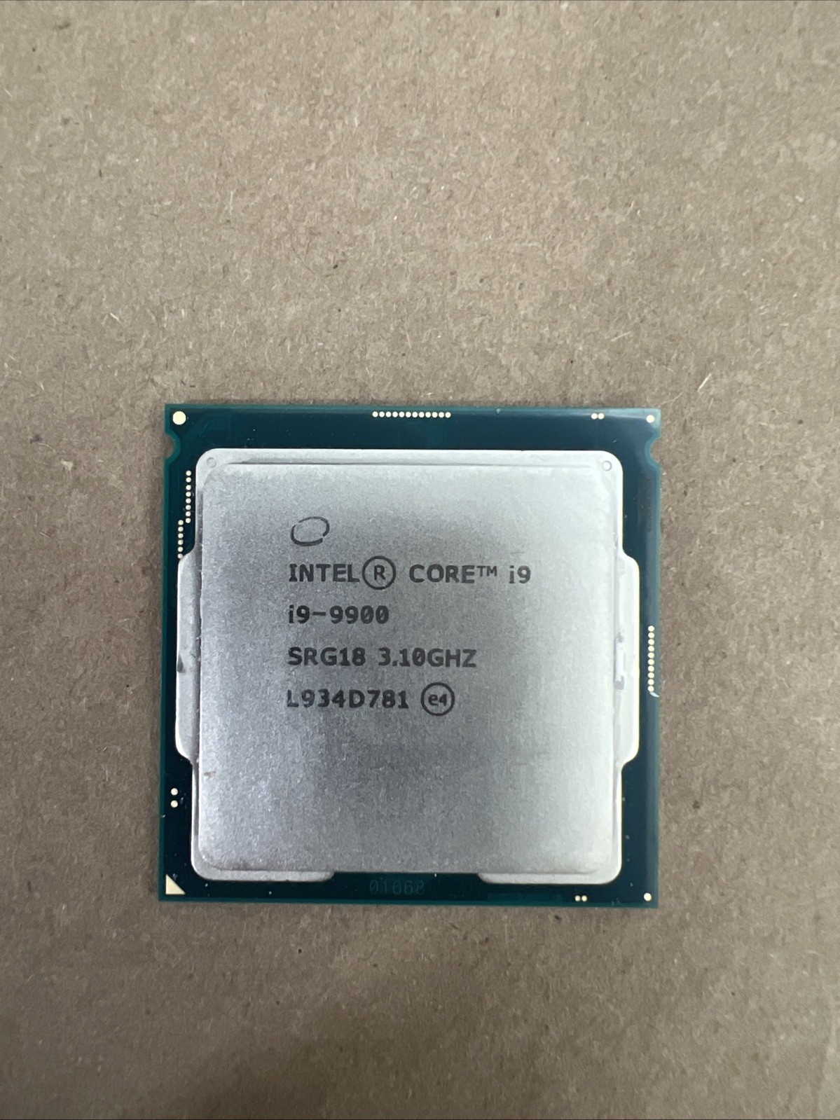 Intel Core i9-9900 3.10GHz 8-Core 16MB LGA 1151 Processor P/N: SRG18 Tested
