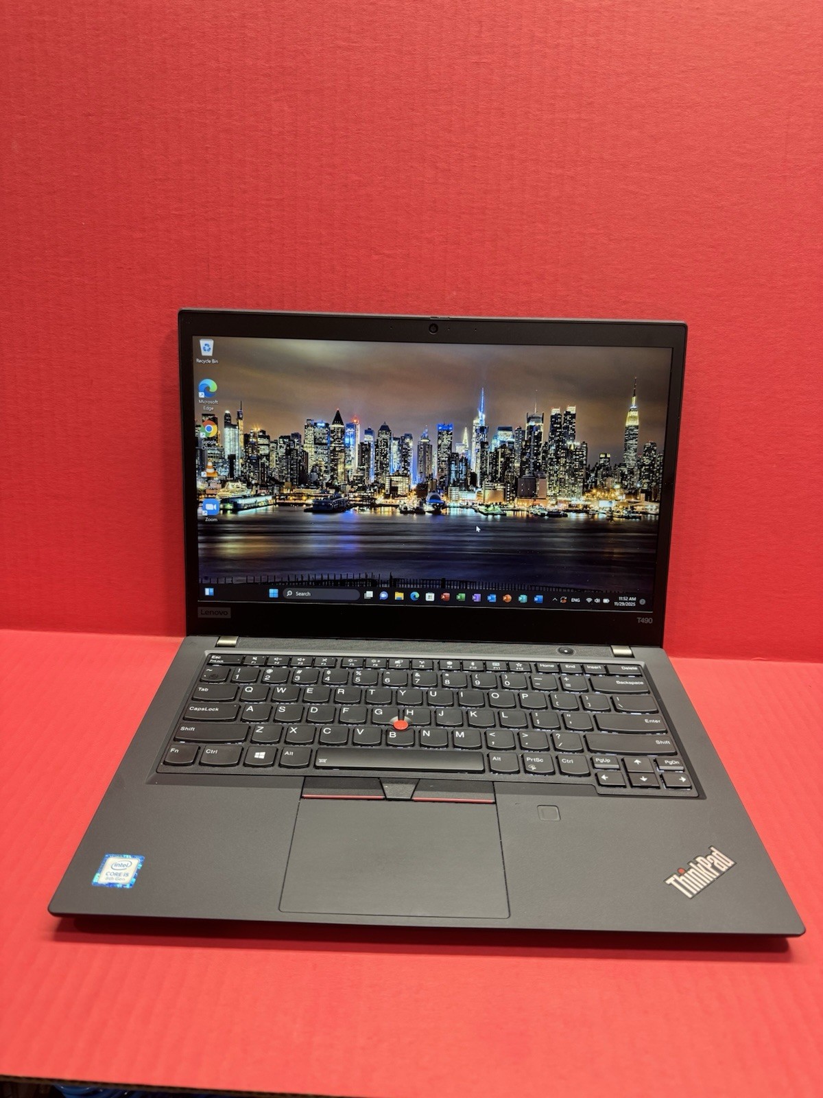 Lenovo ThinkPad T490 14” (256GB SSD Intel Core 8th i5-8565U 1.6GHz 16GB RAM)