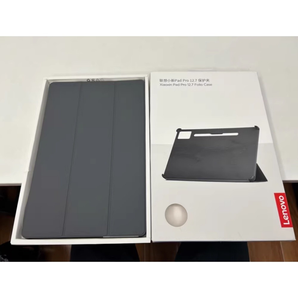 Original Leather Magnetic Folio Case For Lenovo Xiaoxin Pad Pro 12.7″ Gen 2-2025