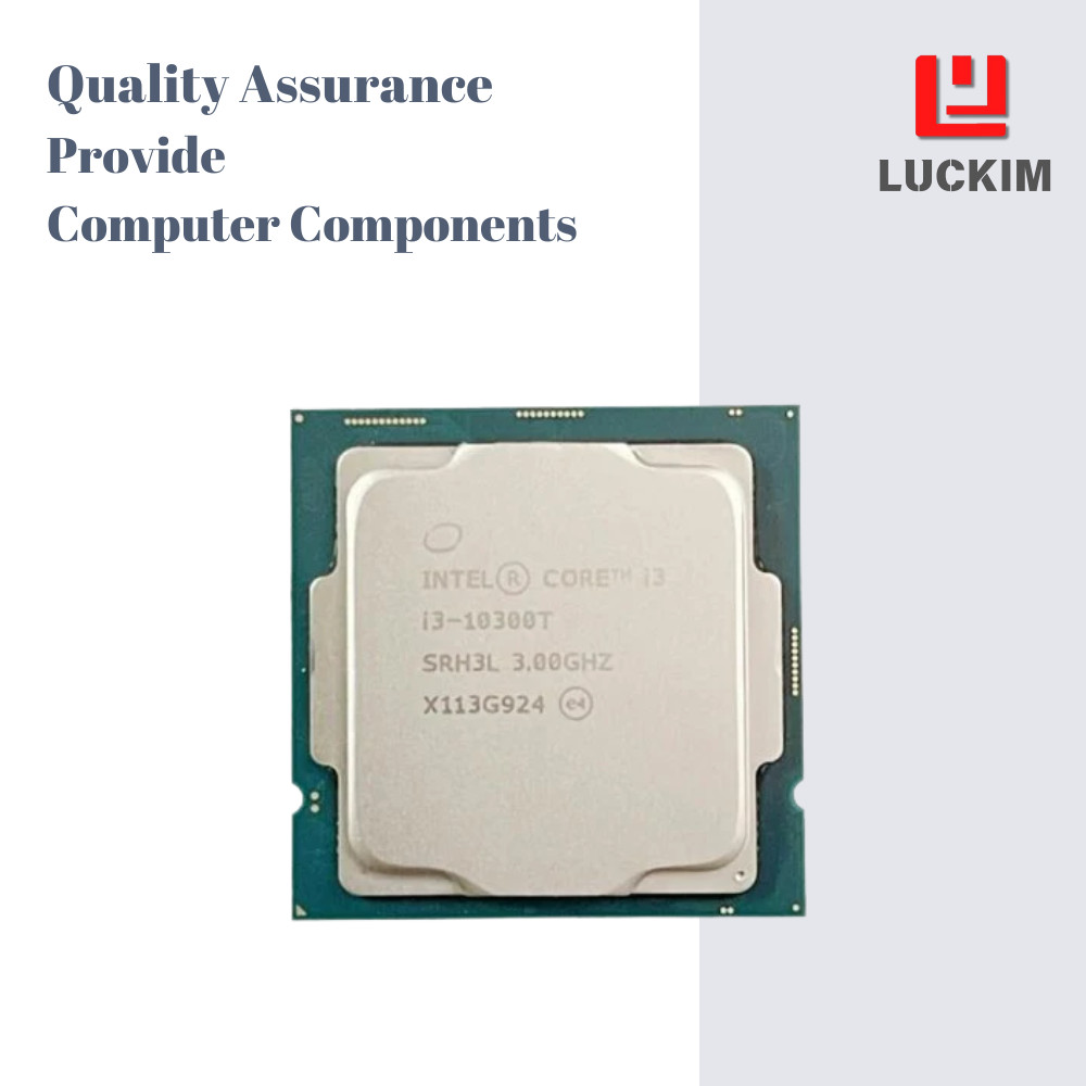 Intel Core i3-10300T CPU – Socket LGA 1200 4 Cores 8 Threads 3.4GHz 6MB L3 Cache