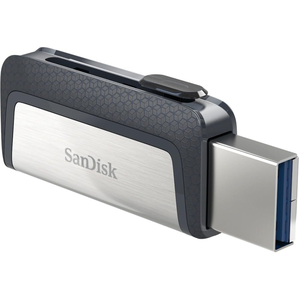 SanDisk Ultra Dual Drive USB Type C 32GB Flash Drive for Mobile File Transfer