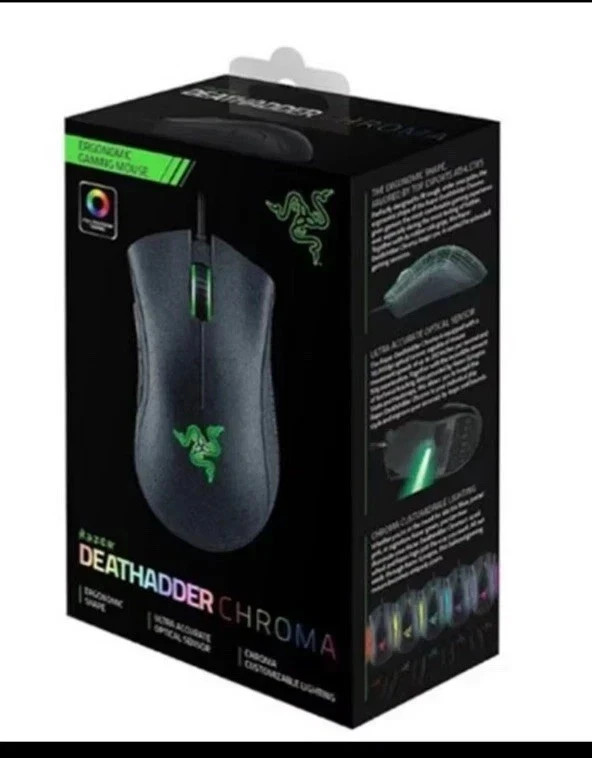 Razer DeathAdder Essential Gaming Mouse Wired – 6400 DPI Optical Esports Mouse