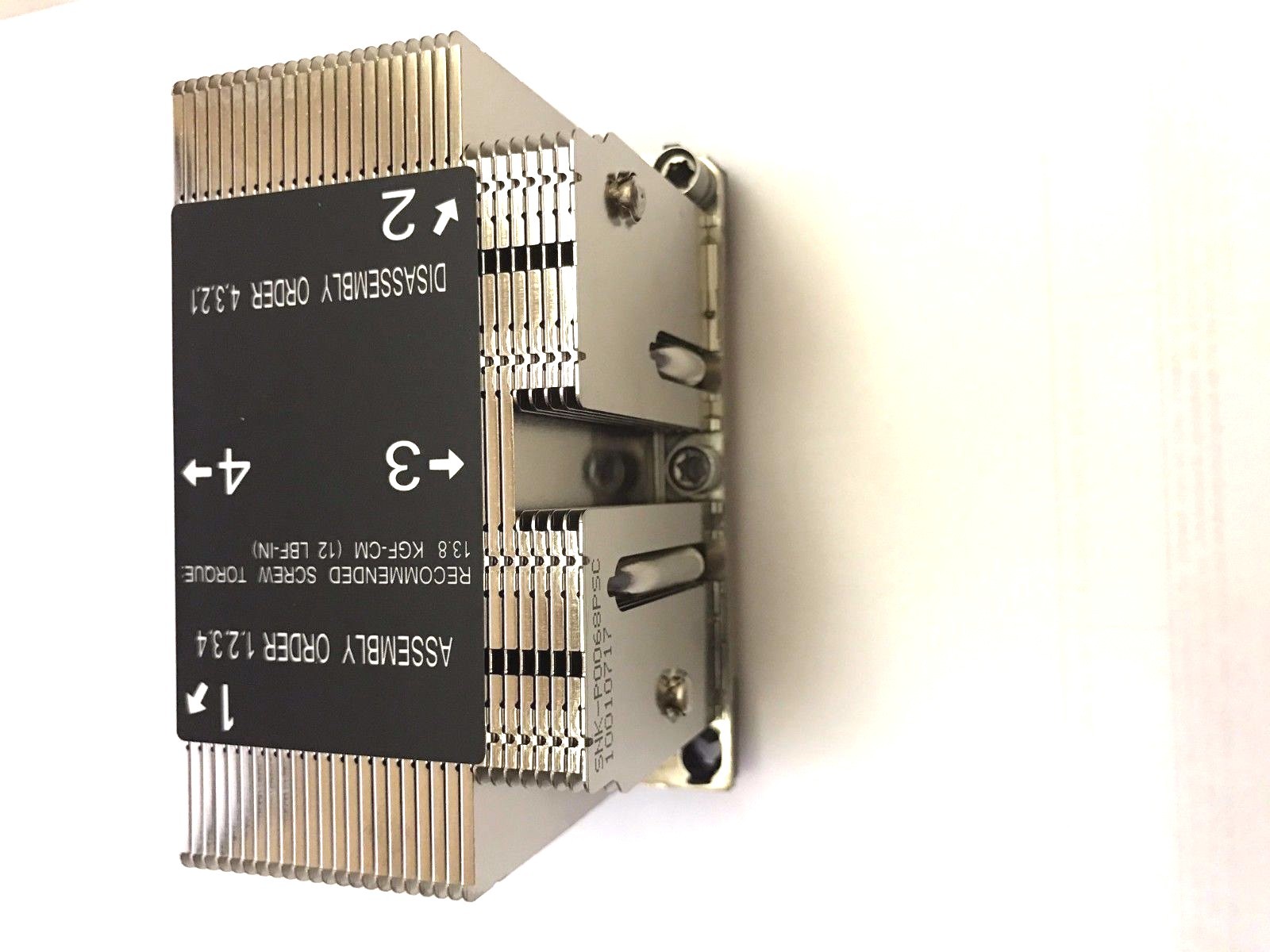 *NEW*Supermicro SNK-P0068PSC LGA 3647-0 2U &UP X11 Purley Platform CPU Heat Sink