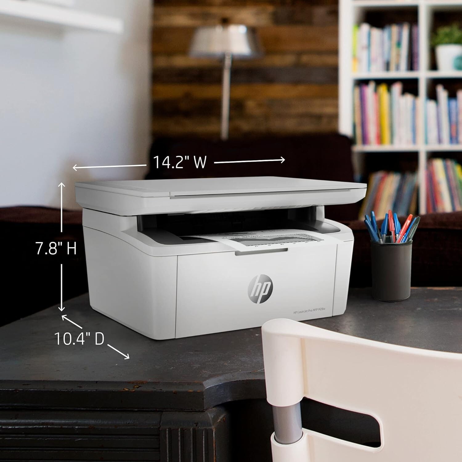 Brand New HP Laser Jet Pro All-in-One Printer- White- MFP M28w