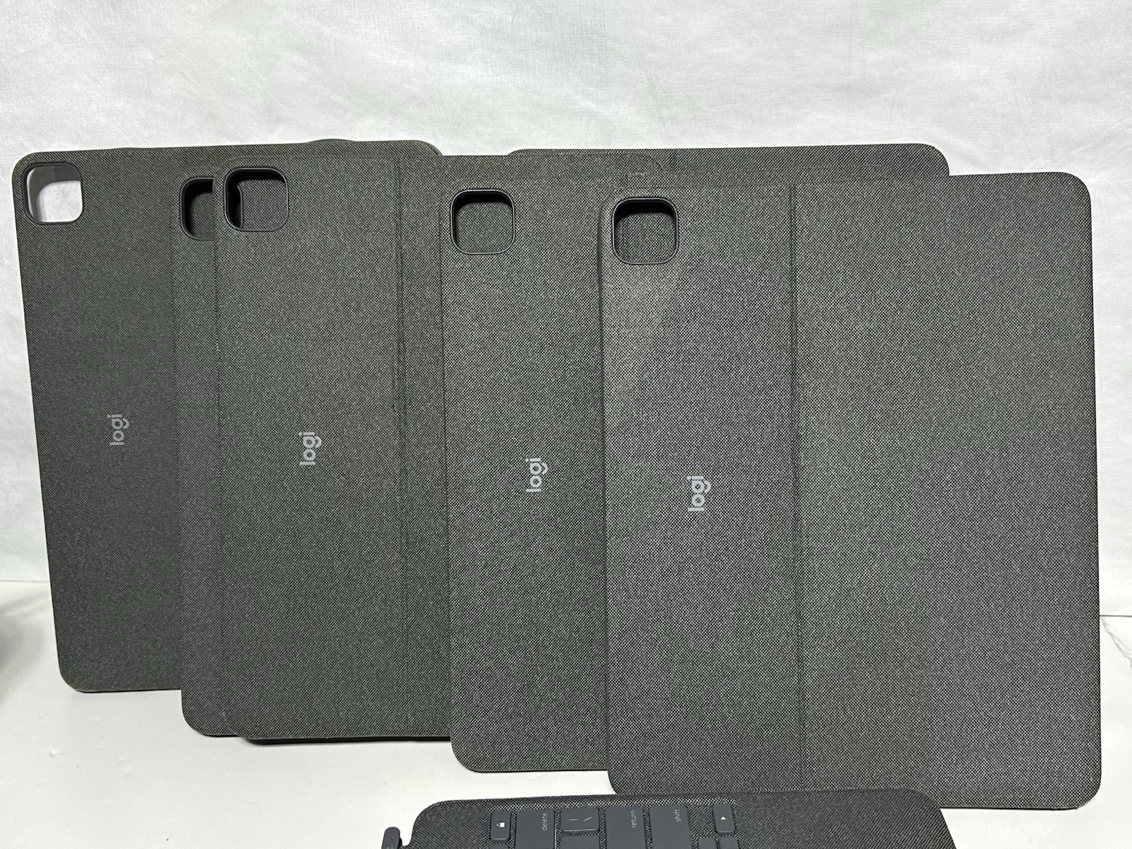 Logitech Combo Touch Keyboard Folio Case Gray Apple iPad Pro 12.9 in-YU0047-F/SH