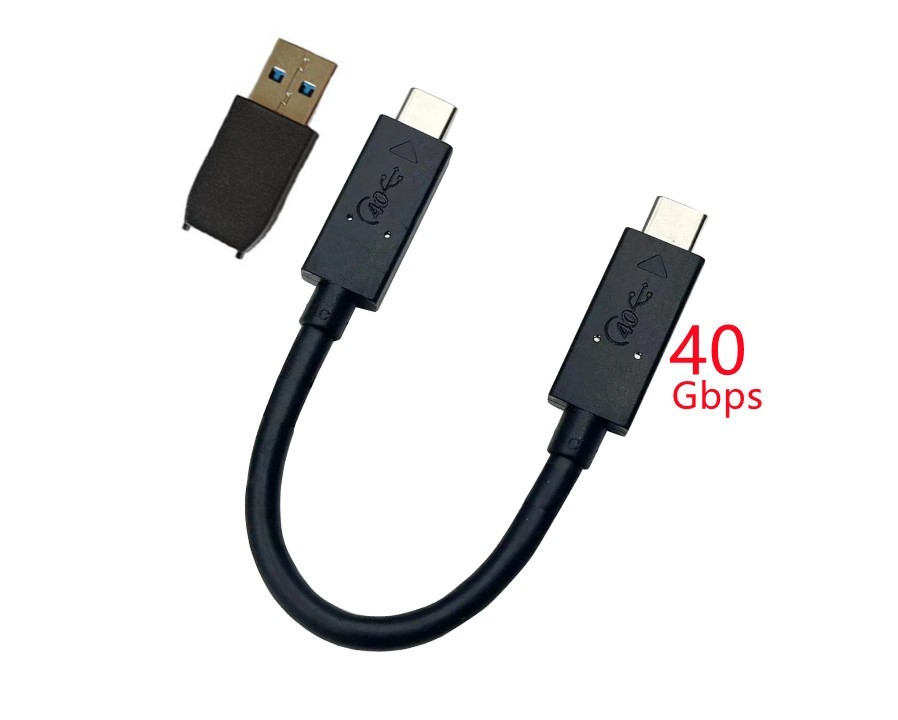 15cm SanDisk USB-C to USB-C USB4 Cable for Samsung T7 T5 Portable SSD Extreme EX