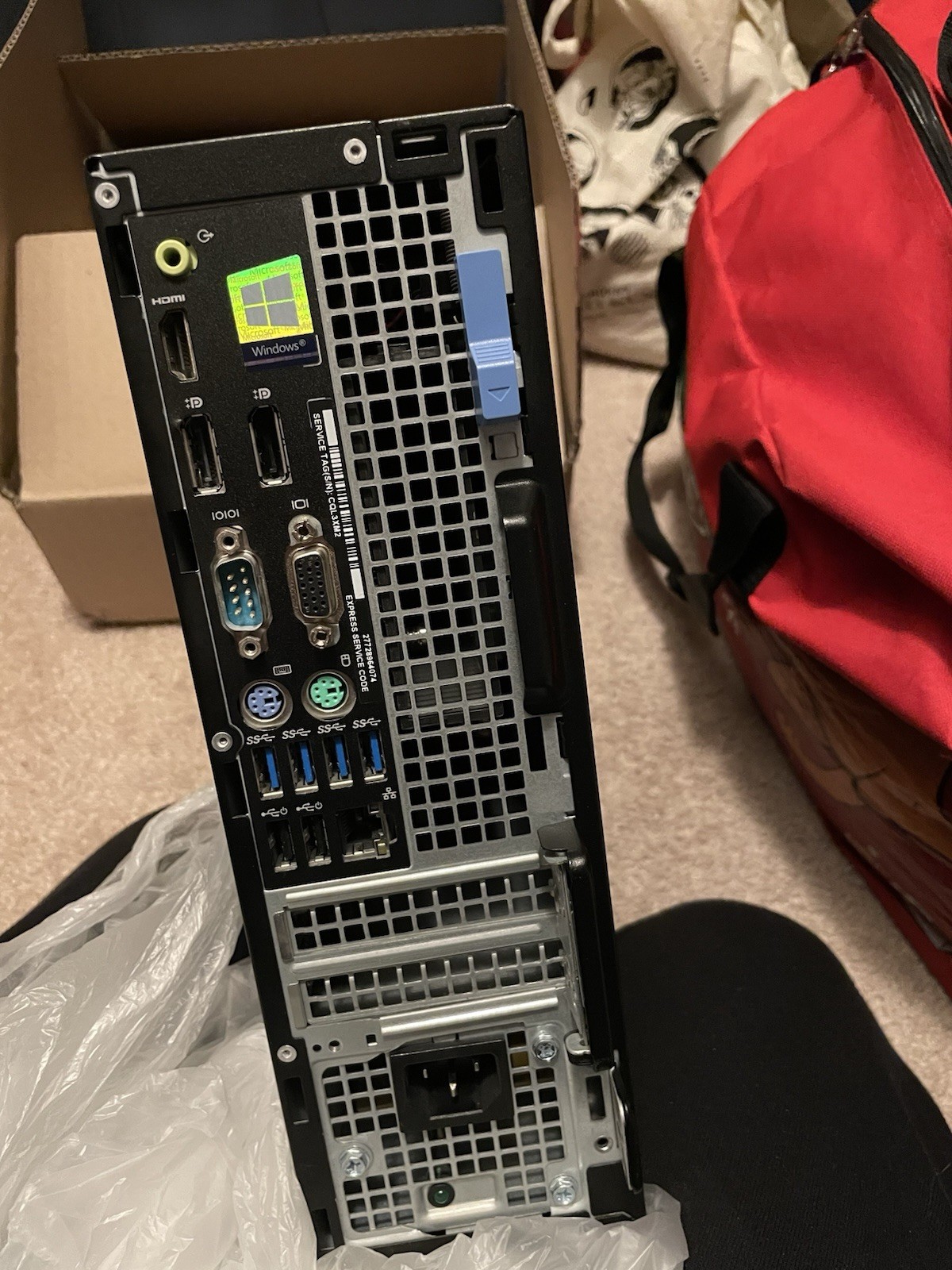 Dell Optiplex 5050 SFF PC, Intel Core i5-6600, 16GB RAM, 128SSD, Win 11 Pro