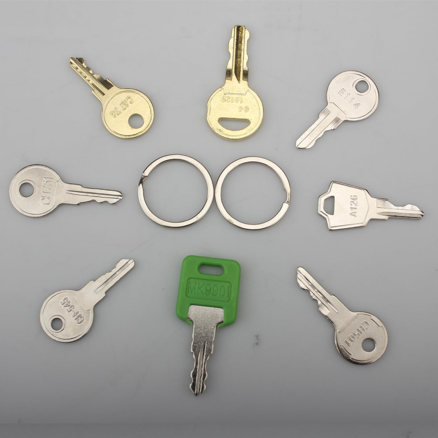 8 Pentesting Master Key Set, MK9901 CH751 CH501 CH545 A126 84 16120 E114 CAT 74