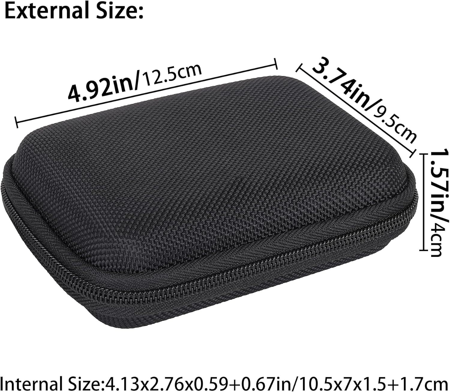 Durable Hard Case for Jetpack MiFi 6620L/8800L with Elastic Strap & Mesh Pocket