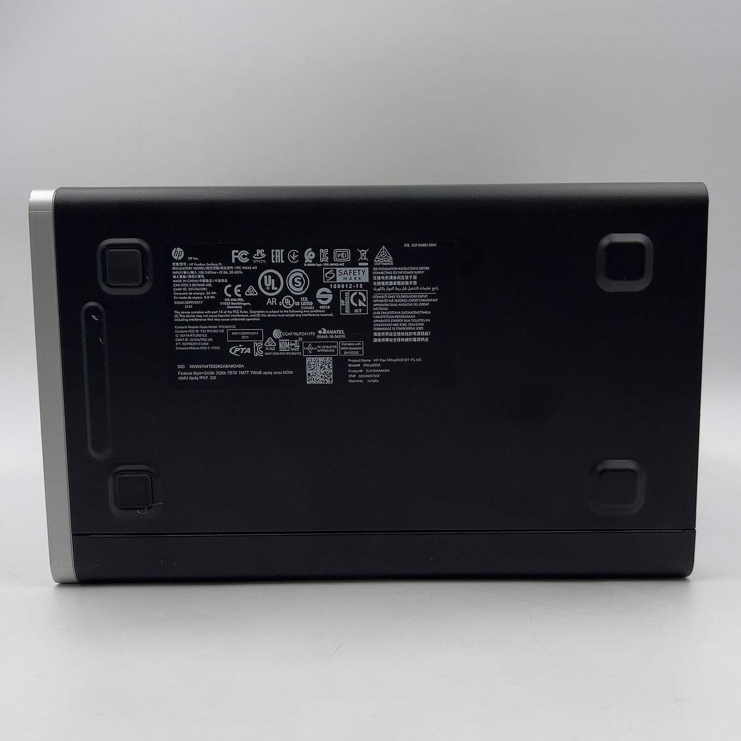 HP Pavilion Core i5-8400 2.80GHz 8GB RAM 1TB HDD 590-p0050