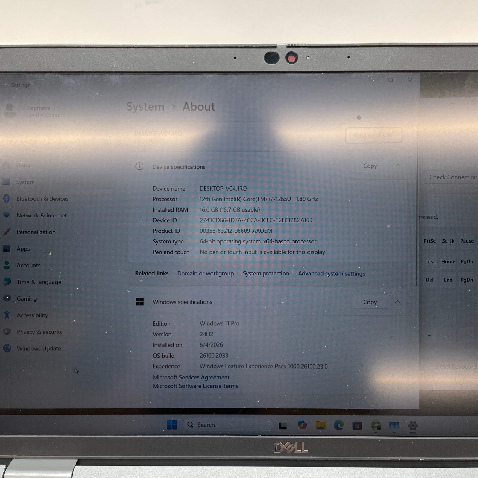 Dell Latitude 5530 15.6″ i7-1265U 1.8GHz 16GB RAM 512GB SSD