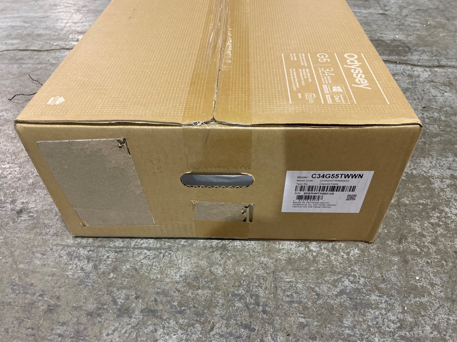 Samsung LC34G55TWWNXZA-RB 34″ G5 Curved Gaming Monitor