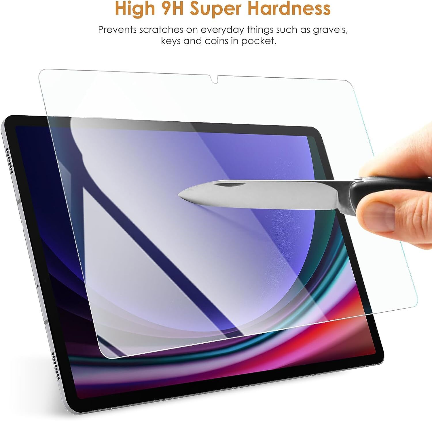 Samsung Galaxy Tab S9/S9 FE 5G/S9 Plus/S9 Ultra Screen Protector Tempered Glass