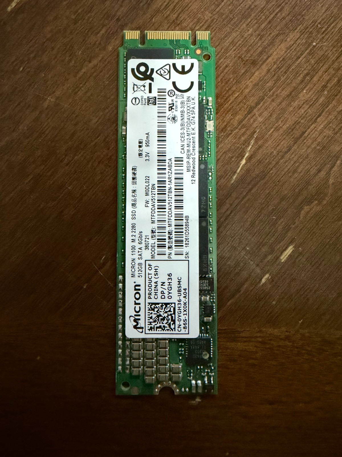 SSD M.2 NVMe: Different brands and capacities