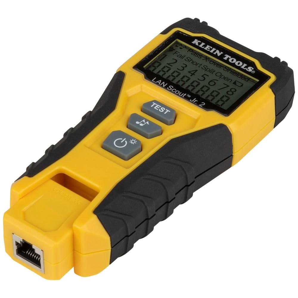 200 Cable Tester, LAN Scout Jr. 2 Ethernet Tester for CAT 5e, CAT 6/6A Cables…