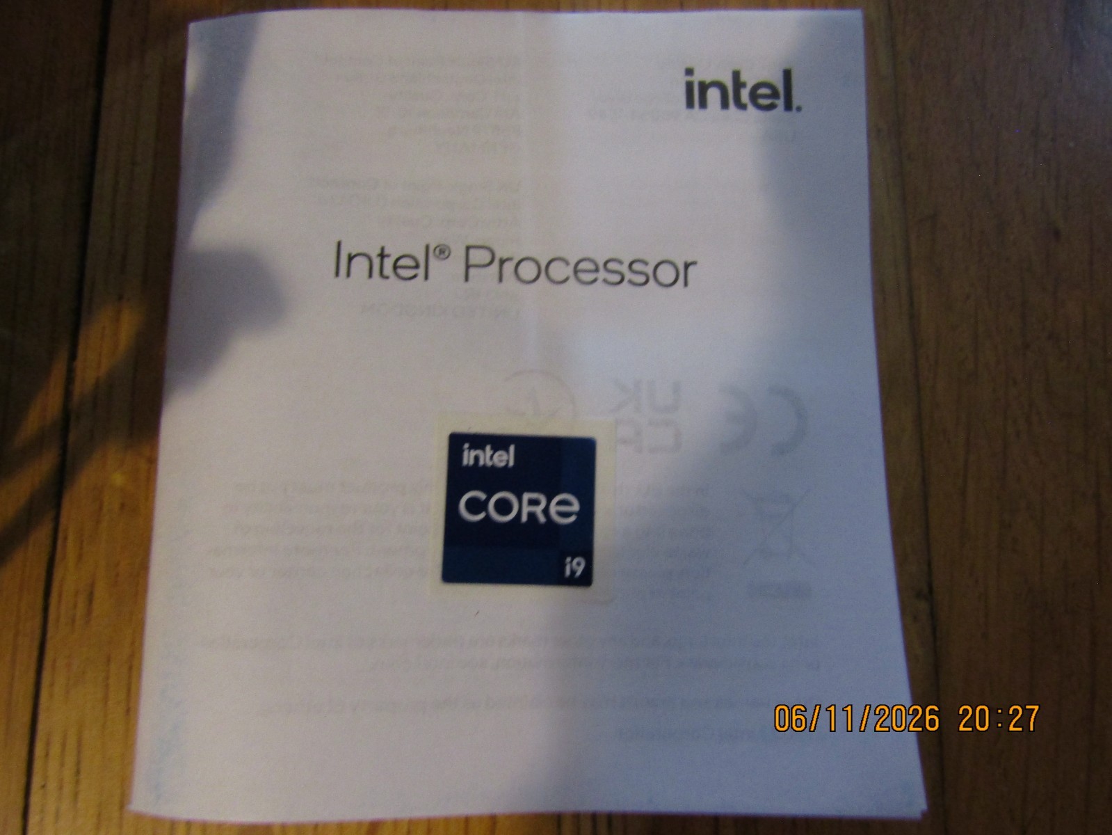 *OBOX RETAIL* INTEL CORE i9-13900 24C/32T TURBO 5.6GHz i9-13900 LGA1700 SRMB6