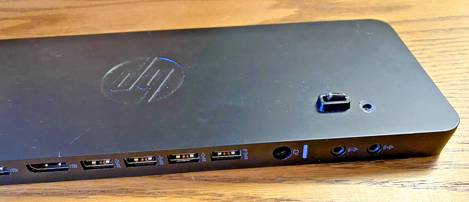 HP Ultra Slim Dock 2013 Docking Station (D9Y32AA#ABA) with 65W Adapter