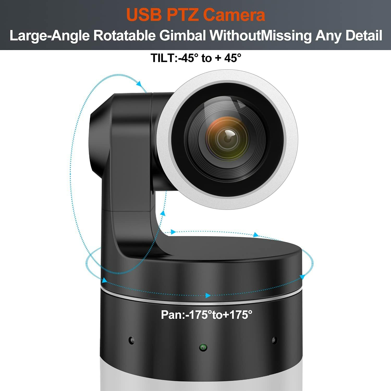 Video Conference Camera System Hd 1080p 10x Optical Zoom USB Ptz Camera Compatib