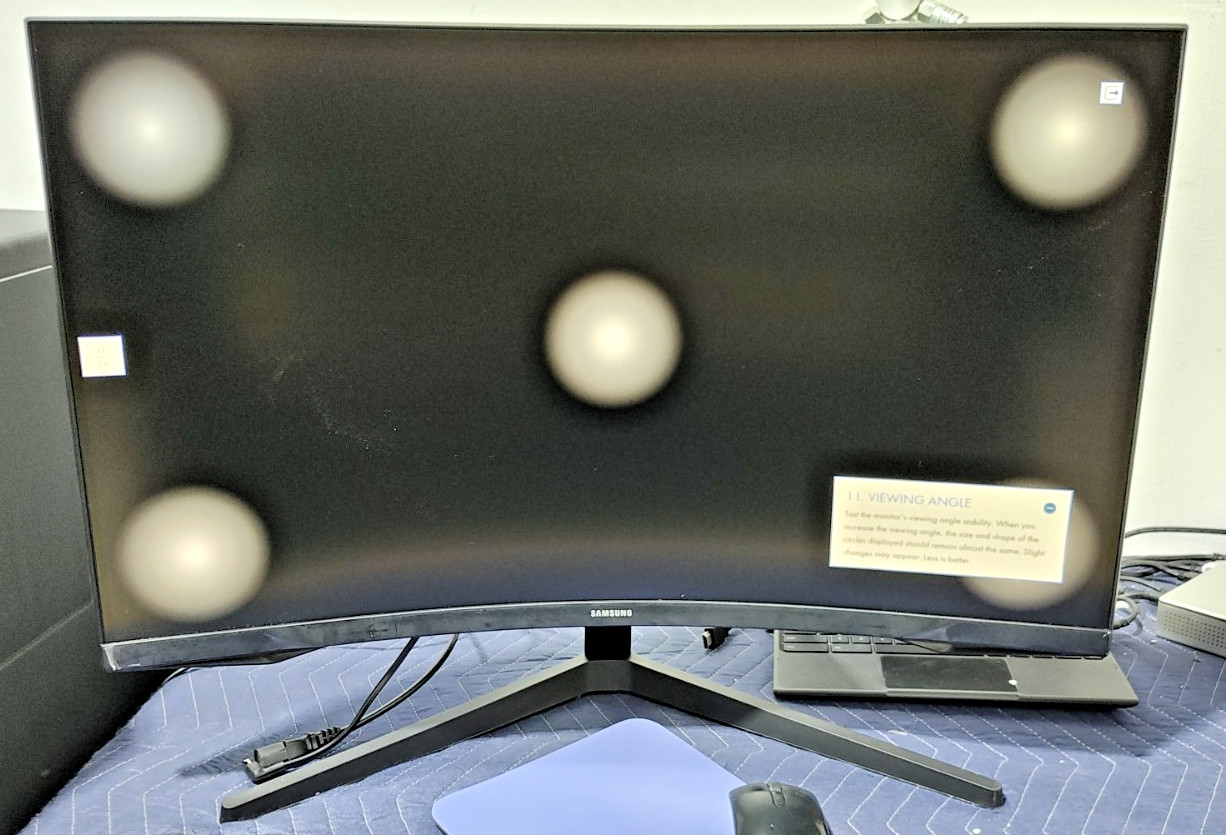Samsung Odyssey G55C 32in QHD Curved Gaming Monitor 165Hz LS32CG550ENXZA *READ*