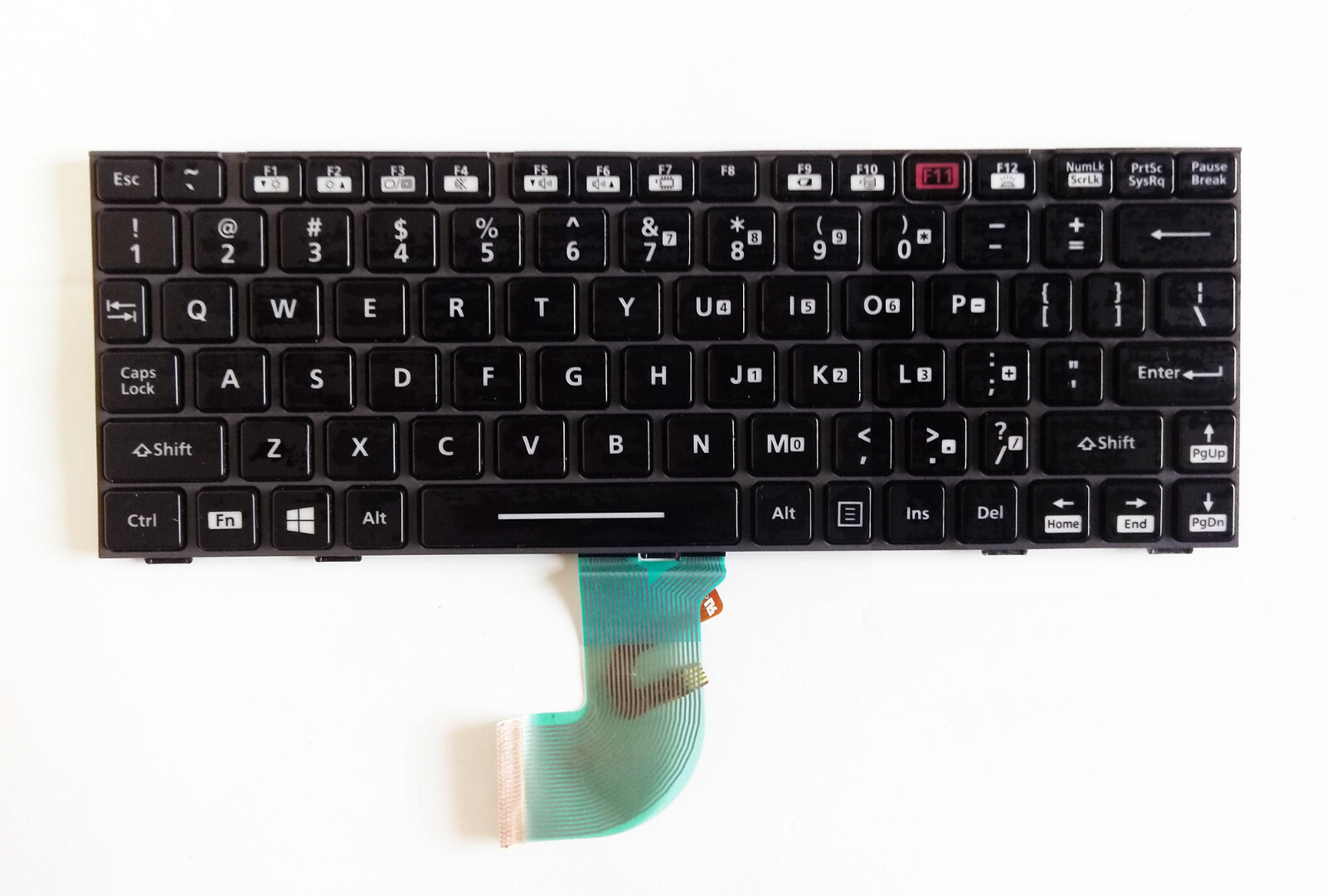 Genuine Panasonic Chiclet Emissive Backlit Keyboard CF-18 CF-19 US layout