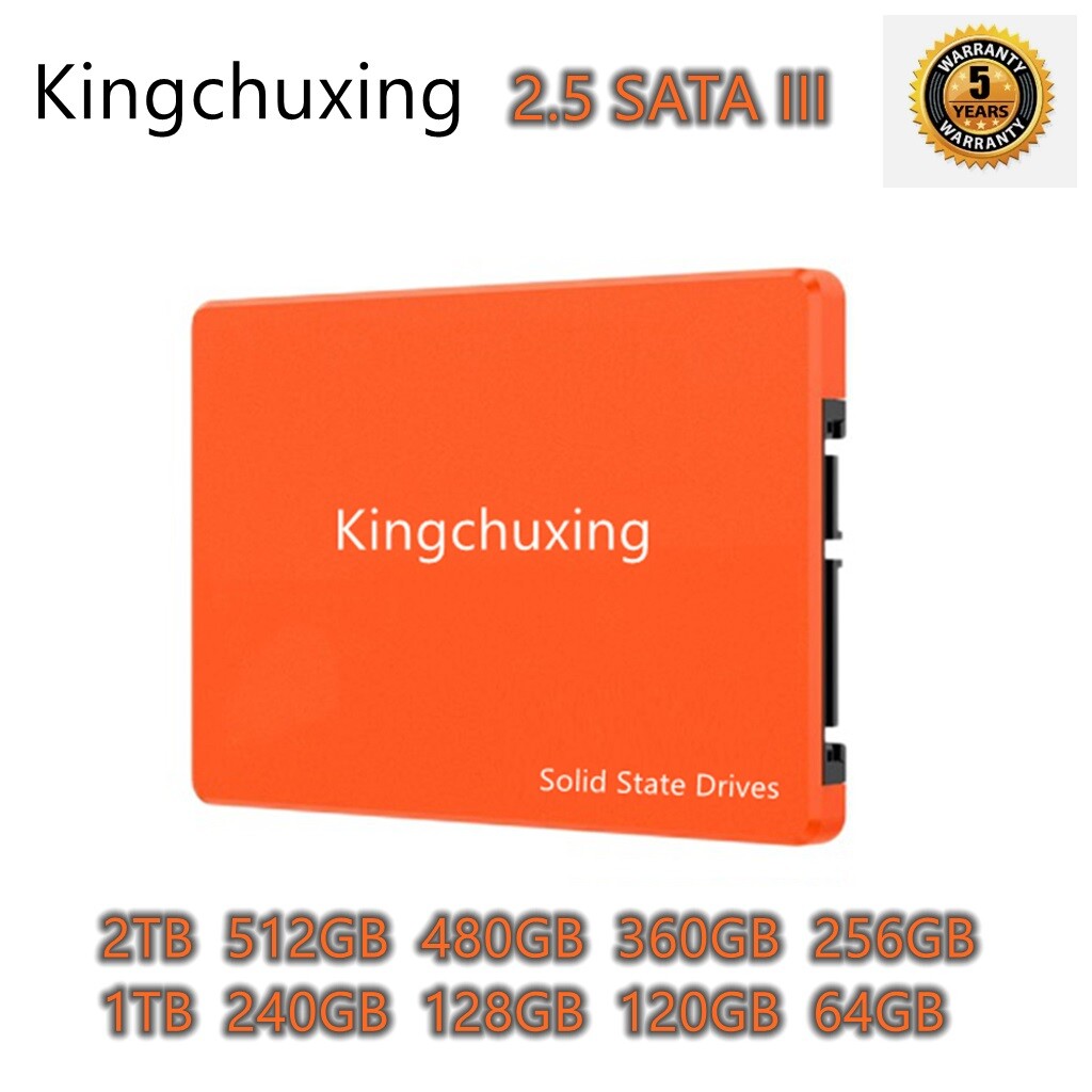 Kingchuxing 1TB 2TB SSD 2.5” SATA III 6Gb/s Internal Solid State Drive 560MB/s*