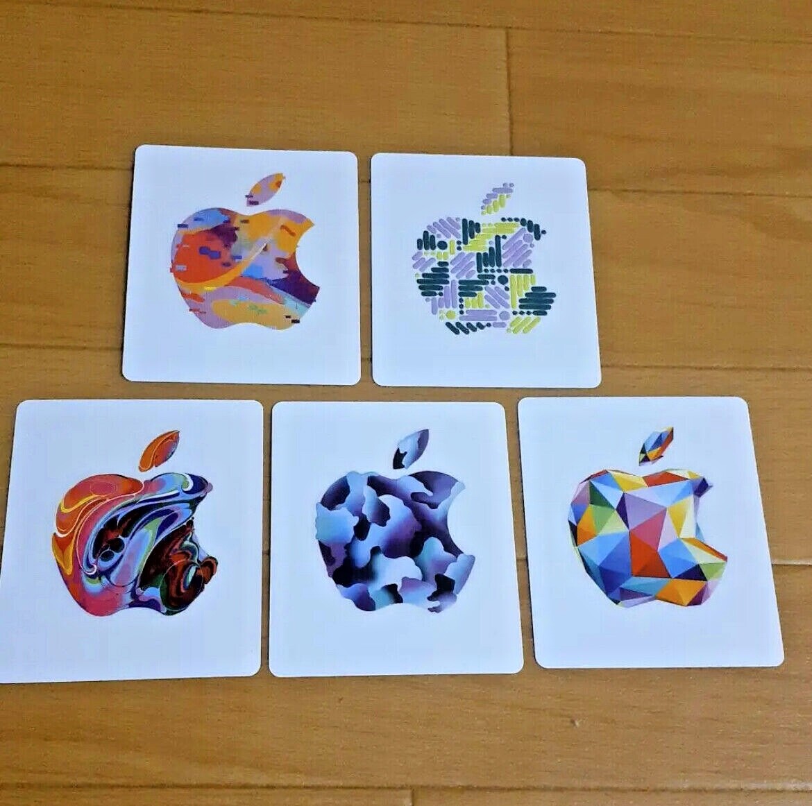 Apple Logo Stickers New and Genuine. Japan Patterned NEW