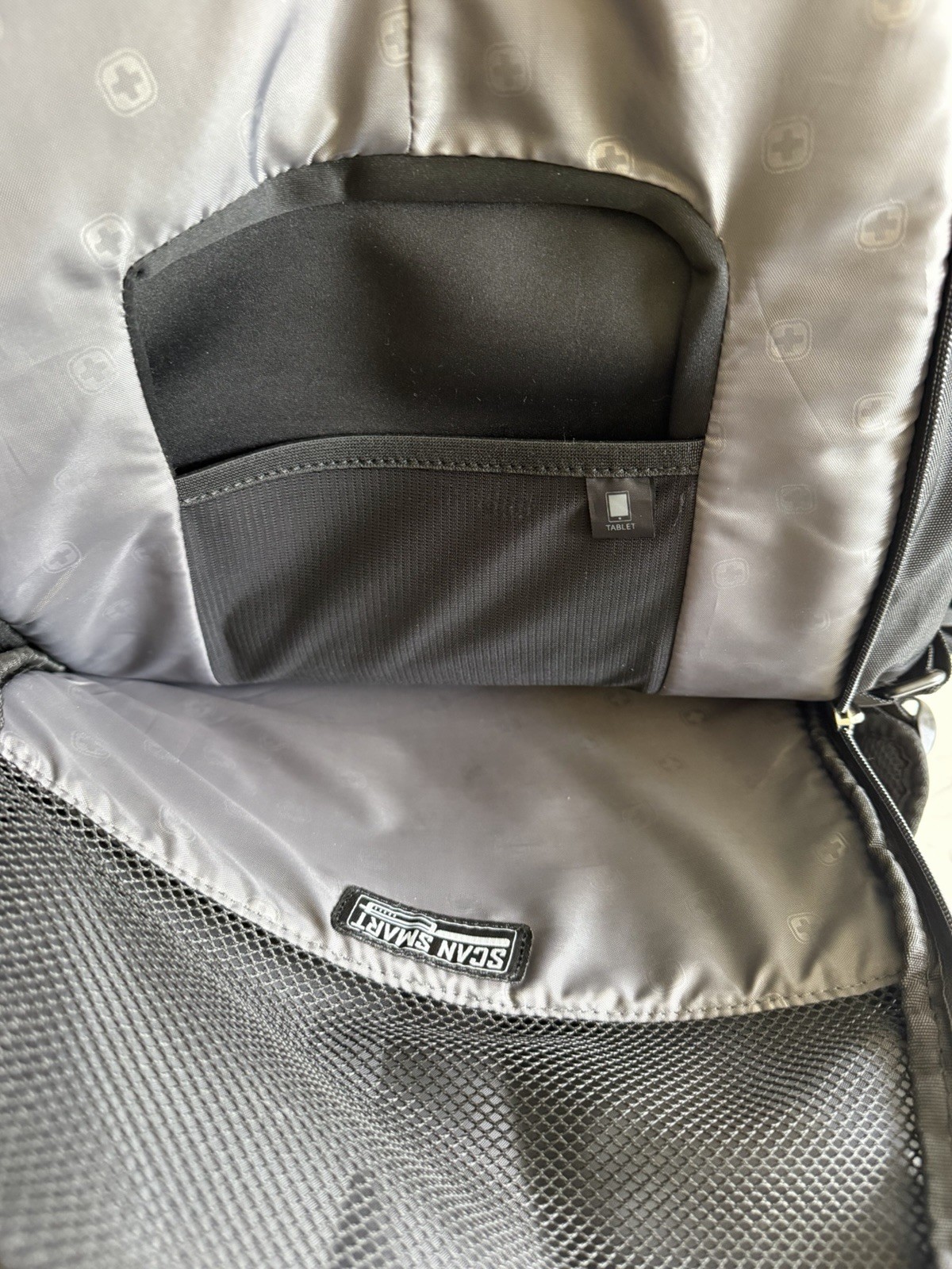 Swiss Gear Black Laptop Smart Scan Backpack Bag