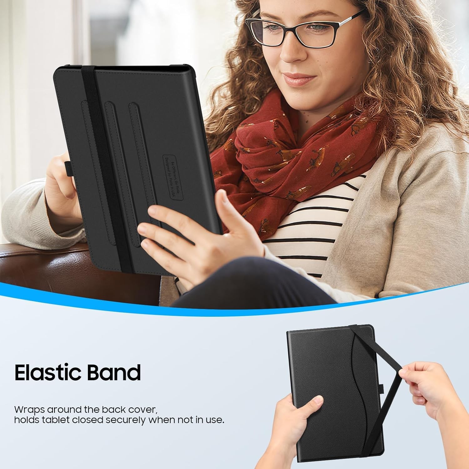 Case for Samsung Galaxy Tab A9 Plus/A9+ 5G 11 Inch 2023 Multi-Angle Smart Cover