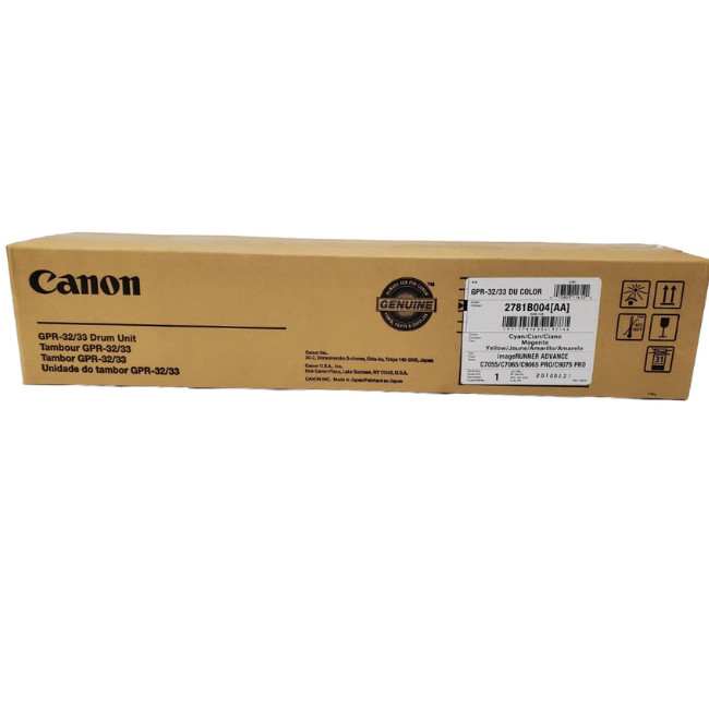 NEW Genuine Canon 2781B004 (GPR-32/33) Color Drum Unit / CMY, OEM (Ships Free!)