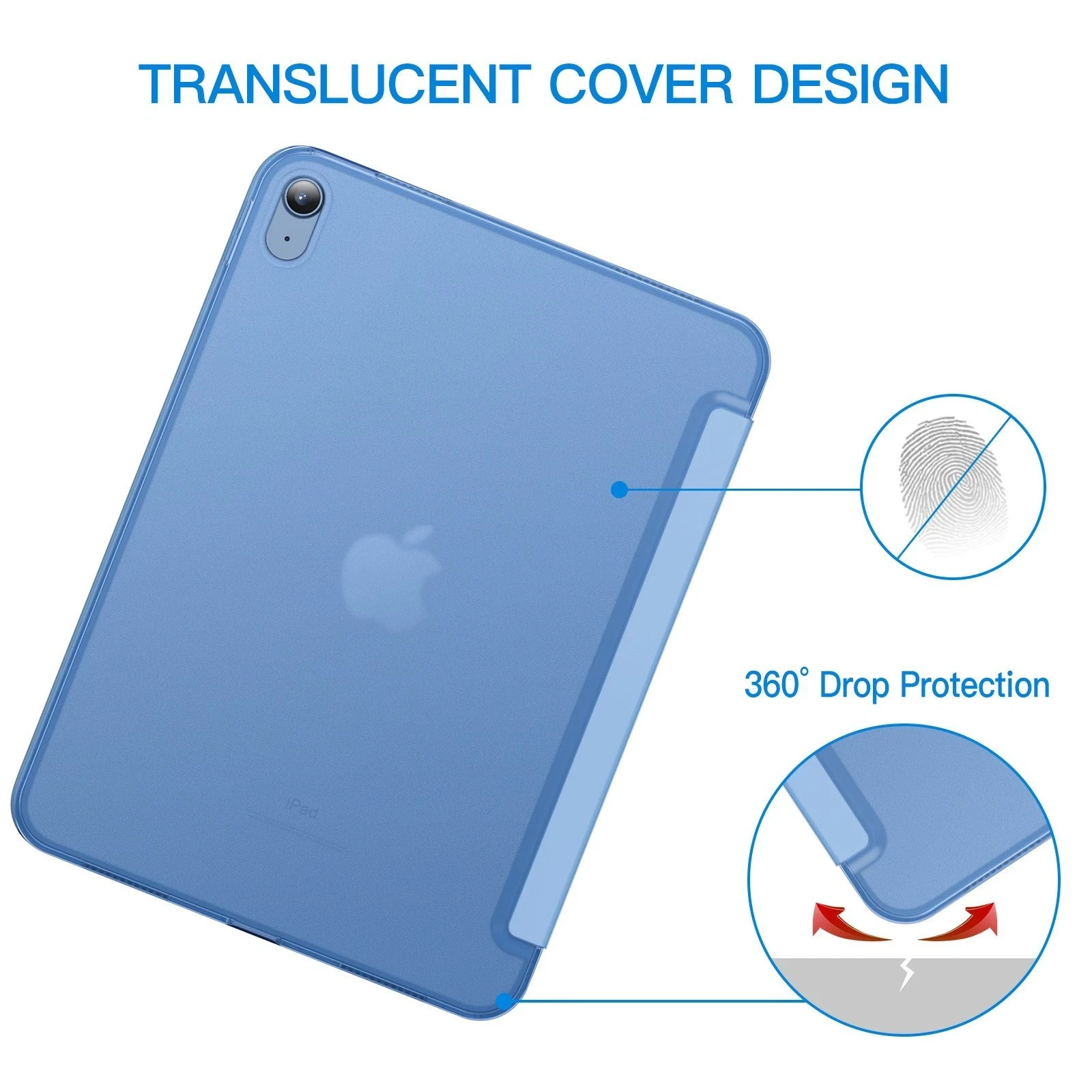 JETech Case for iPad (A16) 11th/10th Generation (2025/2022) with Auto Wake/Sleep
