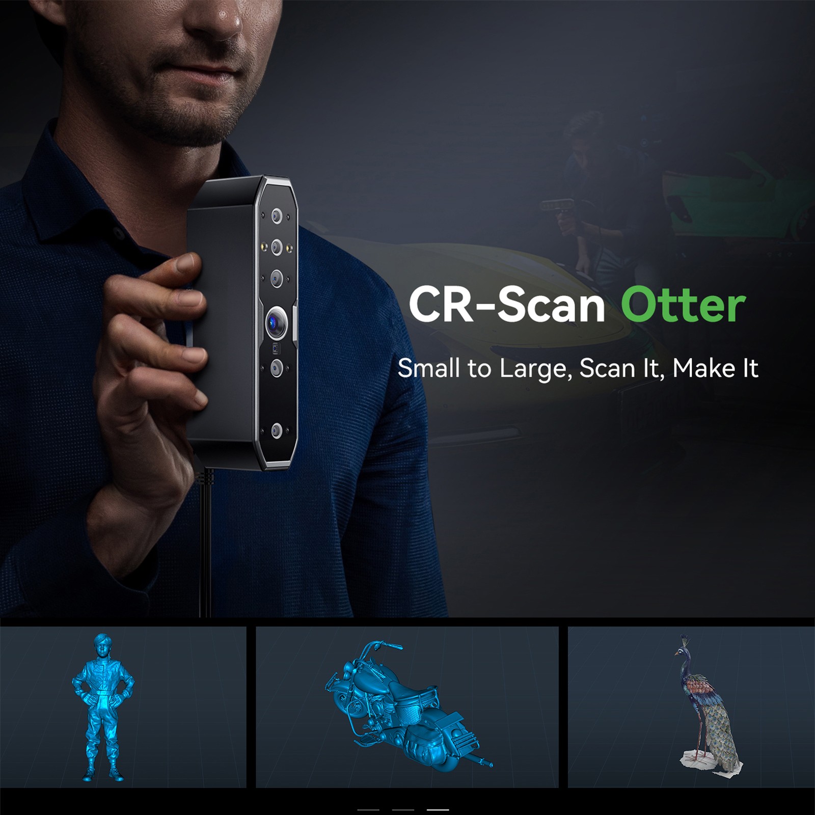 CR-Scan 3D Scanner 24-Bit Full-Color For IOS Y4L8