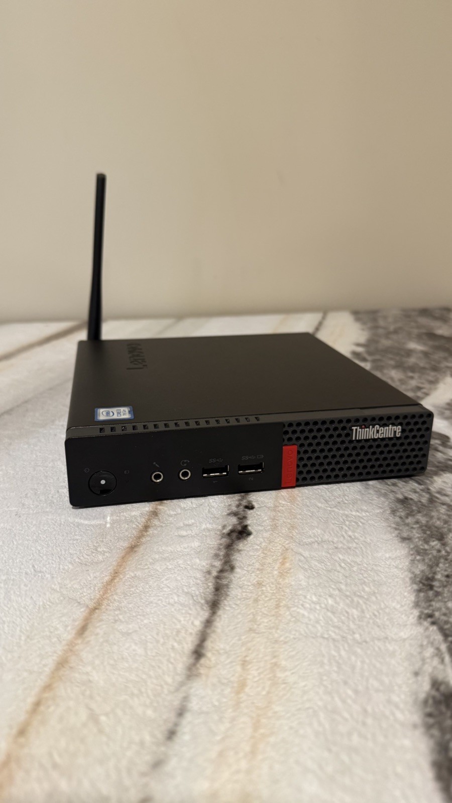Lenovo ThinkCentre M710q Tiny PC i3-7100T 8GB 128GB NVMe WiFi 6E Win 11 Pro w/AC