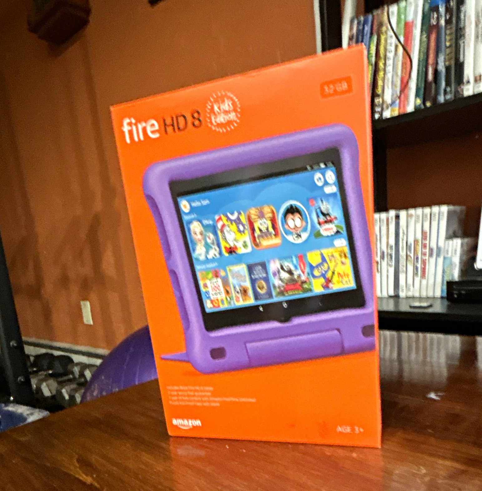 Amazon Fire HD 8 Kids 10th Generation 8in 32GB Tablet – Purple