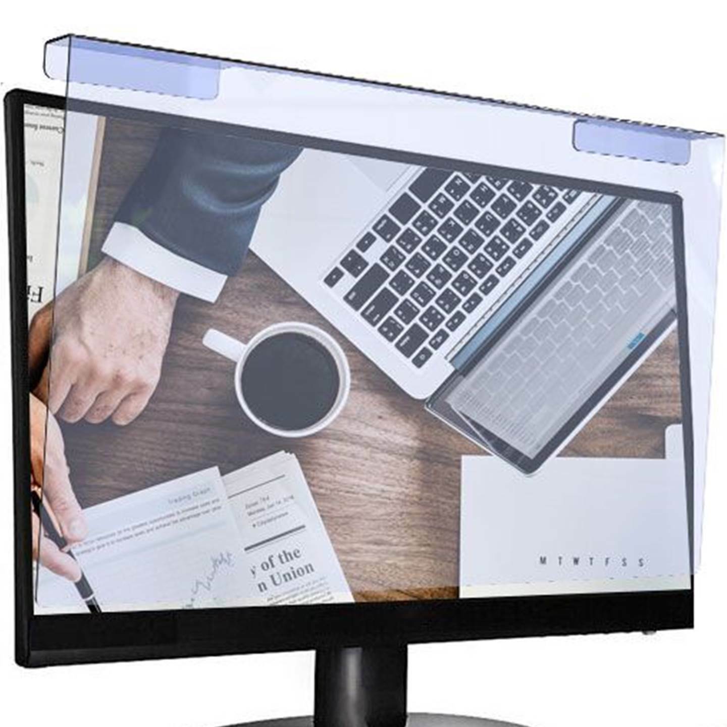 Anti Blue Light Blocking Screen Protector Cover For Desktop PC Monitor (16:9)