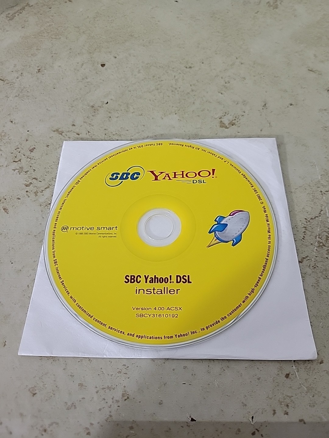 SBC Yahoo! DSL Installer Version 4.0 By Motive Comm