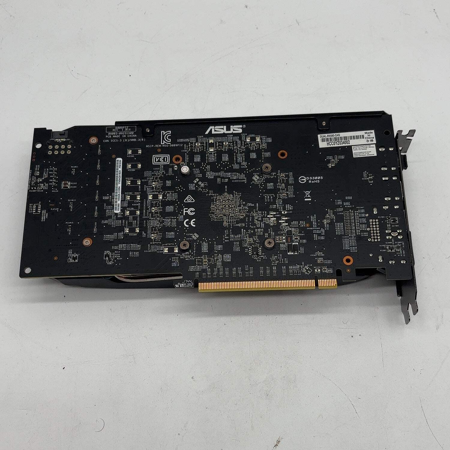 Asus Radeon RX 580 Dual 4GB GDDR5 Graphics Card DUAL-RX580-O4G