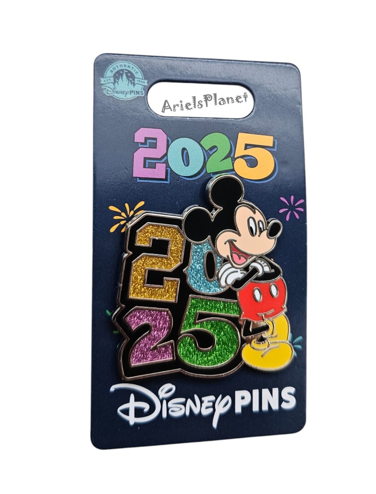 2025 Disney Parks Mickey Mouse Year Celebration Pin