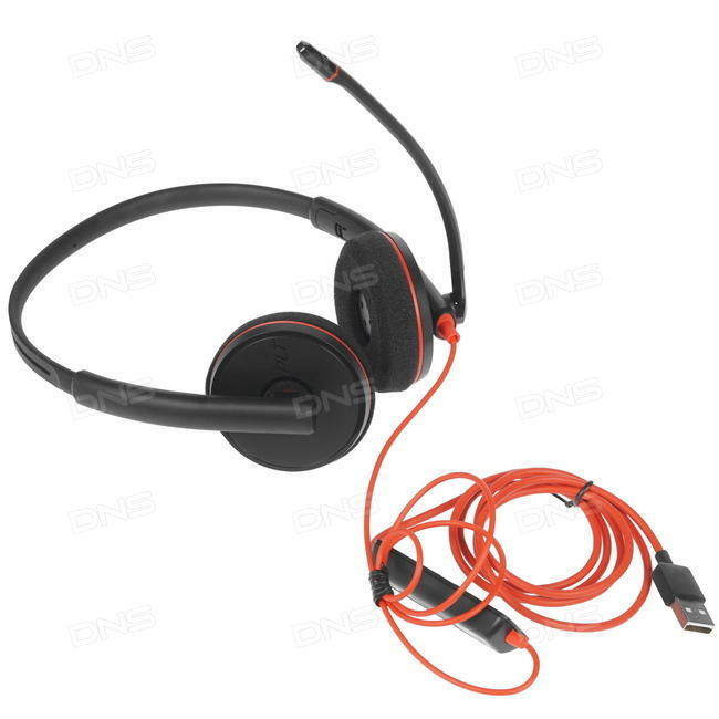 PLANTRONICS Blackwire C3220 Microsoft Lync USB-A Stereo Computer Headset TESTED