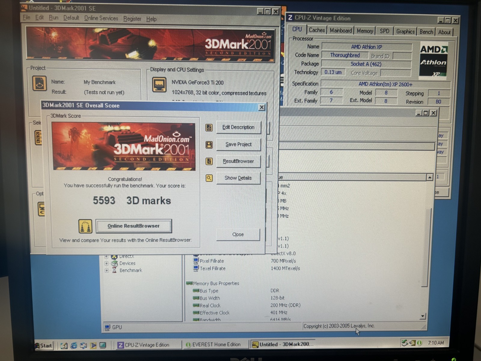 GeForce 3 Ti200 128MB AGP DX 8.0 – NOS, Boxed! – Only one on sale