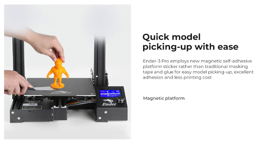 New in Box–Creality Ender 3 PRO–FDM 3D Printer Resume Fast Heat Quiet 180mm/s