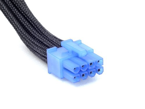 Silverstone PP06B-PCIE55 550mm Sleeved 1X PCI-E 8pin (6+2) Cable