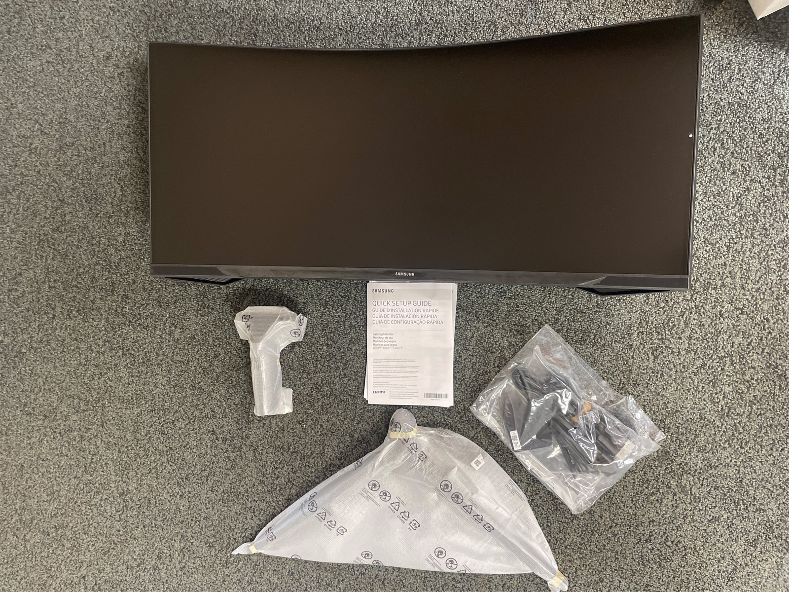 Samsung LC34G55TWWNXZA-RB 34″ G5 Curved Gaming Monitor 1
