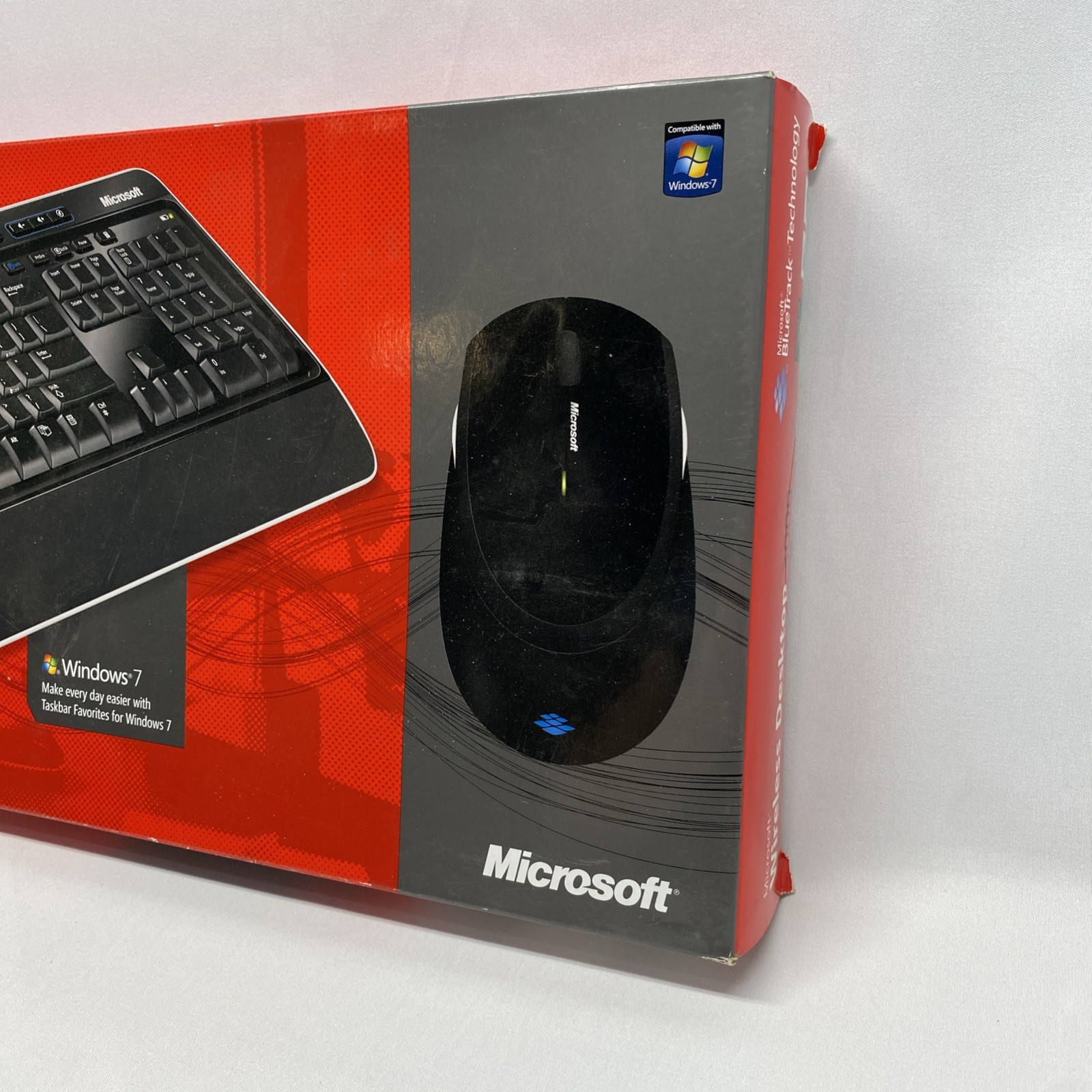 Microsoft Wireless Desktop 3000 Keyboard Bluetrack Tech KeyboardMouse Dongle