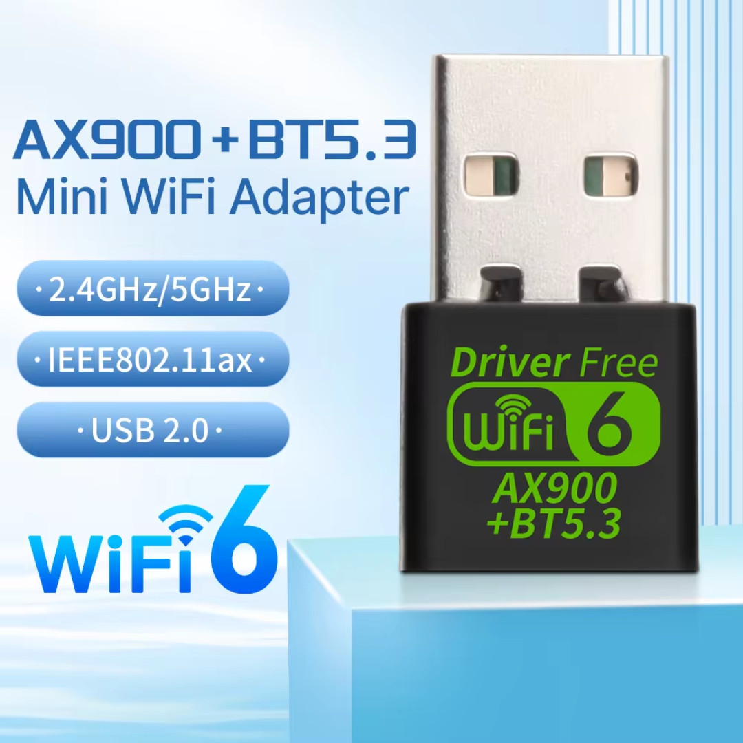 USB WiFi Bluetooth Adapter 600Mbps Dual Band 2.4/5Ghz Wireless Network Receiver