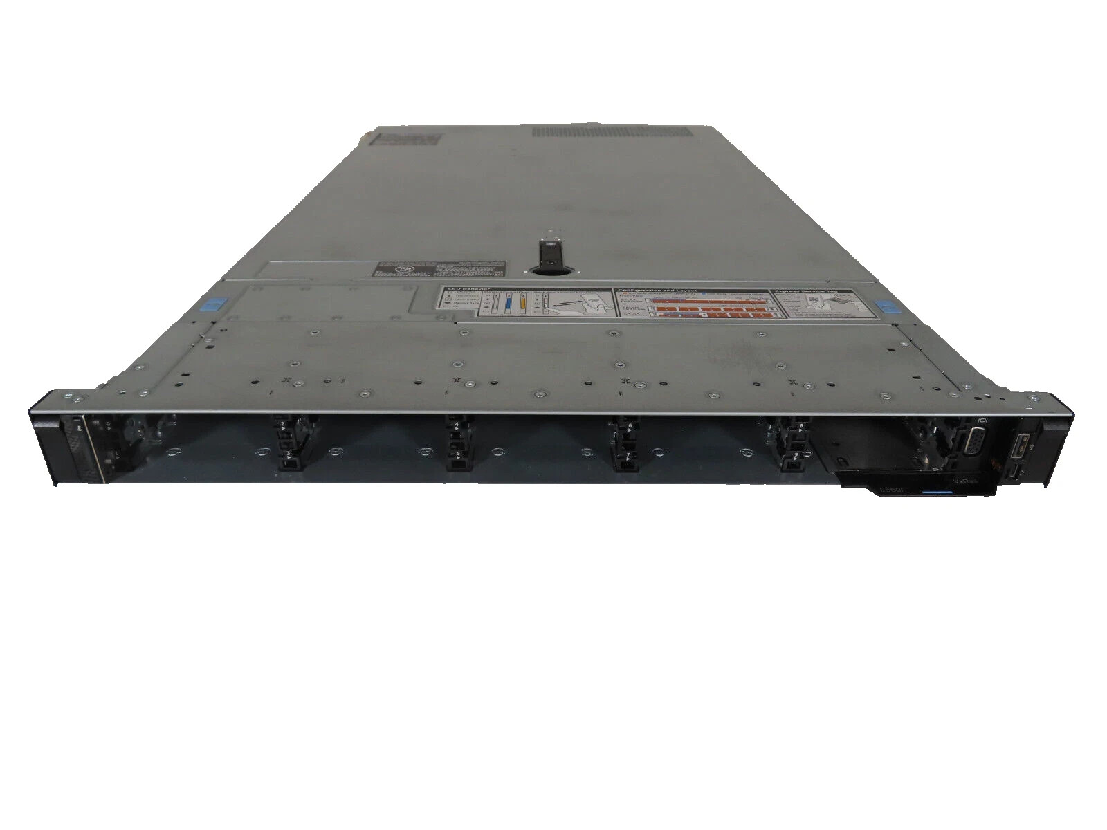 Dell PowerEdge R640/E560F 10SFF 2xGold 6138 40 Core H330 NVME 2x1100W NO RAM/SSD