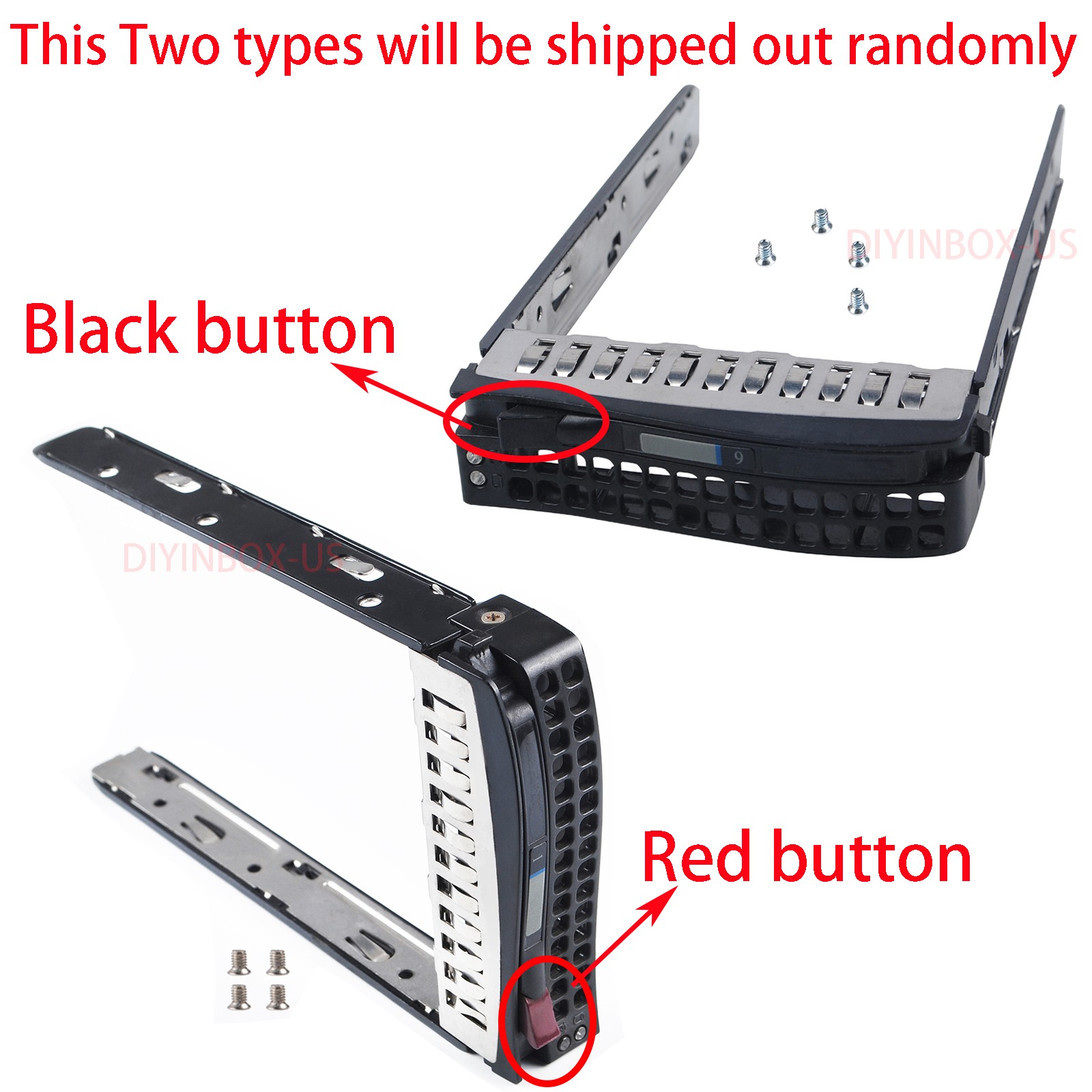 Hot Swap 3.5″ SAS SATA Supermicro 01-SC93301-XX00C003 MCP-220-00024 Caddy Tray