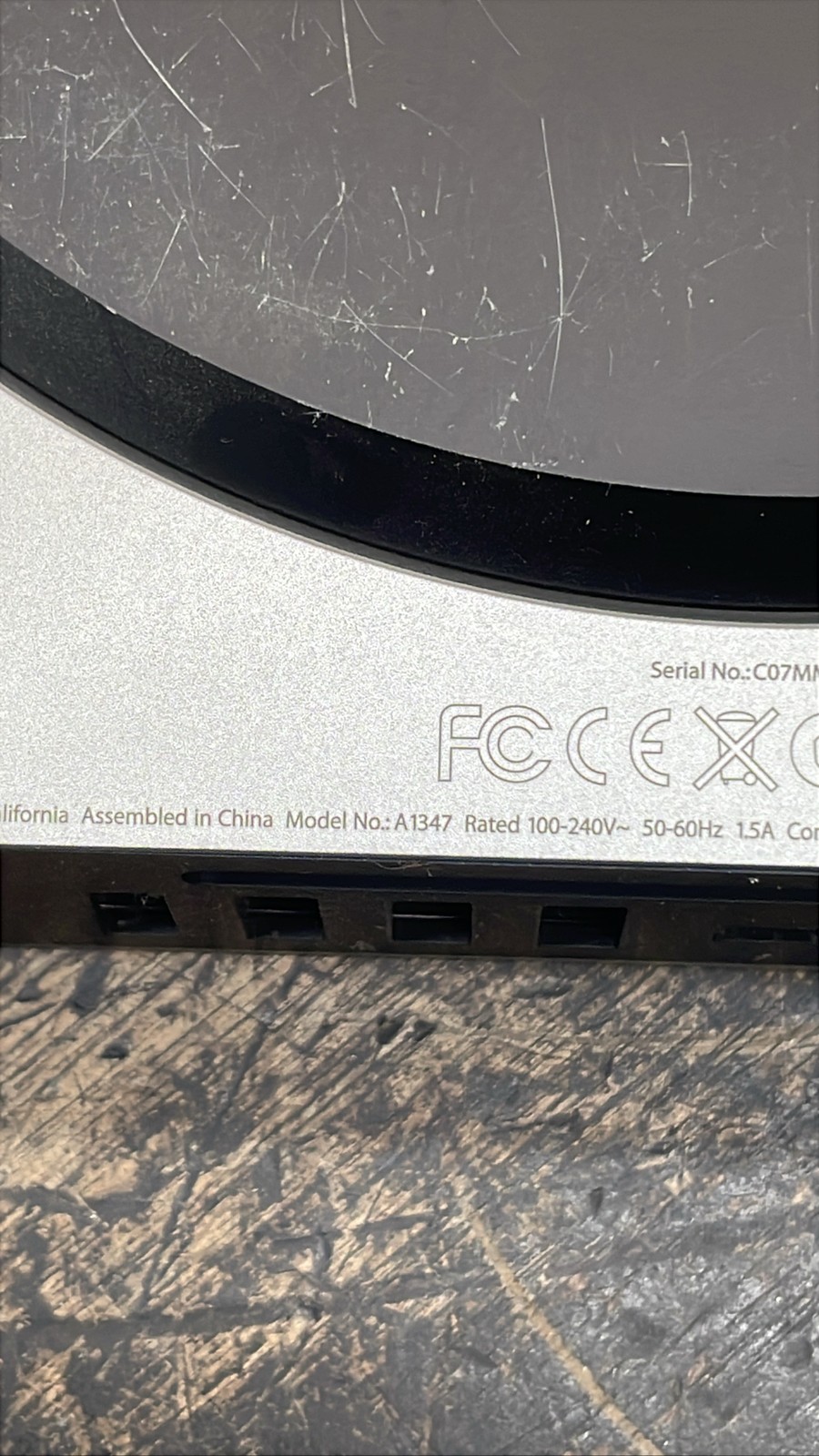 Apple A1347 Mac mini Intel Core Processor Compact Desktop Computer Unit