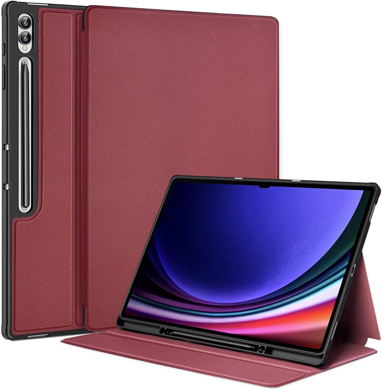 Case for Samsung Galaxy Tab S10 Ultra/Tab S9 Ultra 14.6 Inch with S Pen Holder,