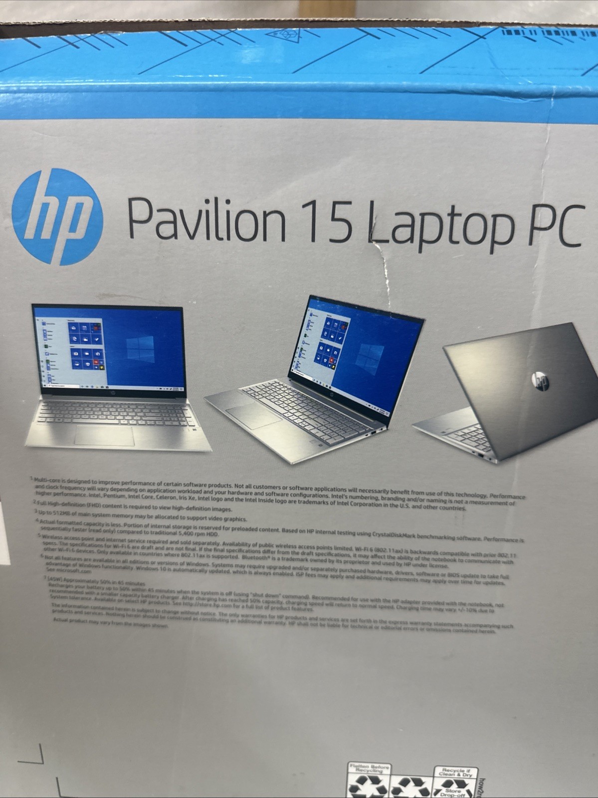 HP Pavilion 15.6″ FHD Touch, Intel Core i7-1165G7,8GBRAM 512GB SSD – Open Box