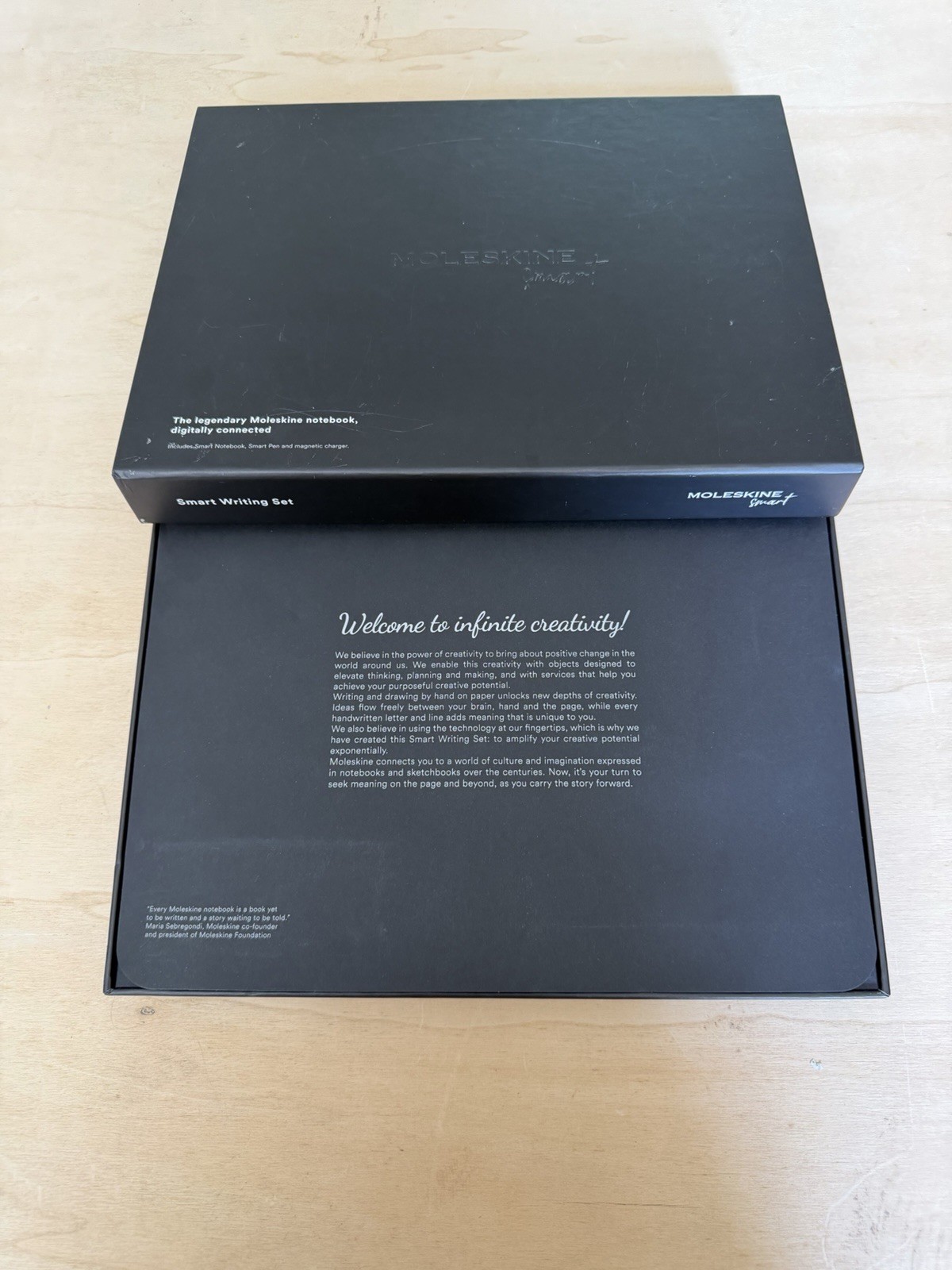 Moleskine Smart Writing Set – Pen+ & Smart Notebook | New (Open Box)